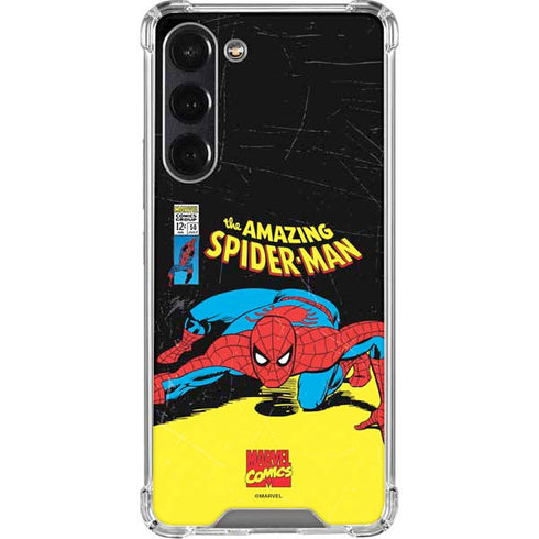 Marvel Classic Comics The Amazing Spider-Man Galaxy S24 FE Clear Case